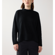 Haglöfs Vara Alpha Sweater W – Bluză tehnică strat intermediar - Negru True Black