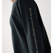 Haglöfs LS Tee – Bluză din bumbac organic - Negru True Black 1