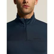 Craft Core Gain Midlayer – Bluză strat intermediar cu fermoar scurt - Albastru (3980)