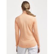Craft Core Gain Midlayer W – Bluză strat intermediar cu fermoar scurt - Portocaliu