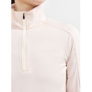 Craft Core Gain Midlayer W – Bluză strat intermediar cu fermoar scurt - Roz