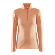 Craft Core Gain Midlayer W – Bluză strat intermediar cu fermoar scurt - Portocaliu