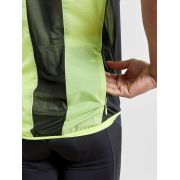 Craft ADV Essence Light Wind Vest – Vestă de vânt ultraușoară de ciclism - Galben