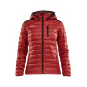 Craft Isolate Jacket W – Geacă matlasată izolată cu glugă - Roșu