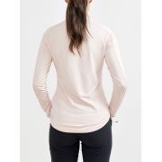 Craft Core Gain Midlayer W – Bluză strat intermediar cu fermoar scurt - Roz