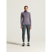 Craft Core Gain Midlayer W – Bluză strat intermediar cu fermoar scurt - Mov