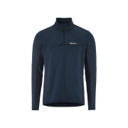 Craft Core Gain Midlayer – Bluză strat intermediar cu fermoar scurt - Albastru (3980)
