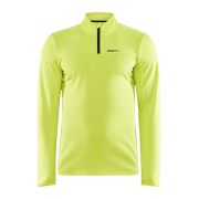Craft Core Gain Midlayer – Bluză strat intermediar cu fermoar scurt - Galben