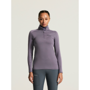 Craft Core Gain Midlayer W – Bluză strat intermediar cu fermoar scurt - Mov