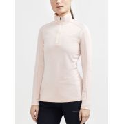 Craft Core Gain Midlayer W – Bluză strat intermediar cu fermoar scurt - Roz