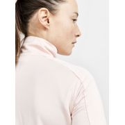Craft Core Gain Midlayer W – Bluză strat intermediar cu fermoar scurt - Roz