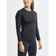 Craft ADV Essence LS Tee W – Bluză tehnică cu mânecă lungă - Negru