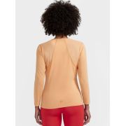 Craft ADV Essence LS Tee W – Bluză tehnică cu mânecă lungă - Portocaliu (582000)