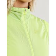 Craft ADV Essence Light Wind Vest W – Vestă de vânt ultraușoară de ciclism - Galben