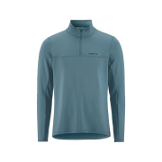 Craft Core Gain Midlayer – Bluză strat intermediar cu fermoar scurt - Albastru (3760)
