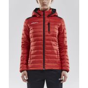 Craft Isolate Jacket W – Geacă matlasată izolată cu glugă - Roșu