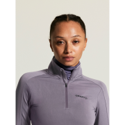 Craft Core Gain Midlayer W – Bluză strat intermediar cu fermoar scurt - Mov