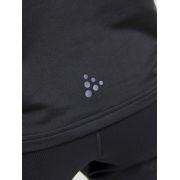 Craft Core Gain Midlayer W – Bluză strat intermediar cu fermoar scurt - Negru