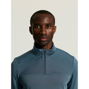 Craft Core Gain Midlayer – Bluză strat intermediar cu fermoar scurt - Albastru (3760)