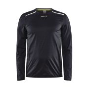 Craft PRO Hypervent LS Wind Top – Bluză de alergare ultraușoară anti-vânt - Negru