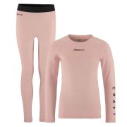 Craft Core Warm Baselayer Set Junior – Set strat de bază cald pentru copii - Roz