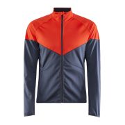 Craft Glide Block Jacket – Geacă softshell de schi fond - Portocaliu