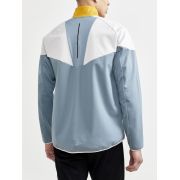 Craft Glide Block Jacket – Geacă softshell de schi fond - Albastru cu galben