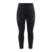 Craft Glide Wind Tights W – Colanți softshell izolați de schi fond - Negru