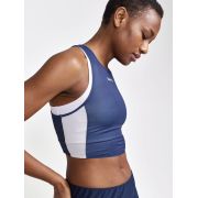 Craft PRO Hypervent Cropped Top W – Top scurt de alergare - Albastru închis