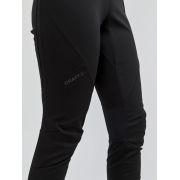 Craft Glide FZ Pants W – Pantaloni softshell cu fermoar lateral întreg - Negru