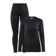 Craft Core Warm Baselayer Set W – Set strat de bază cald - Negru