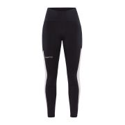 Craft PRO Hypervent Tights W – Colanți de alergare aerisiți - Negru cu alb