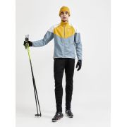 Craft Glide Block Jacket – Geacă softshell de schi fond - Albastru cu galben