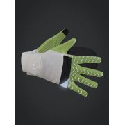Craft ADV Lumen Hybrid Glove – Mănuși de alergare hibride reflectorizante - Alb
