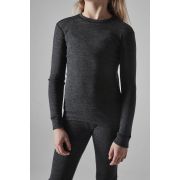 Craft Core Wool Merino Set Junior – Set strat de bază cu lână merinos pentru copii - Negru
