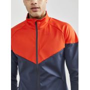 Craft Glide Block Jacket – Geacă softshell de schi fond - Portocaliu