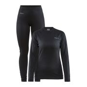 Craft Core Dry Baselayer Set W – Set strat de bază - Negru