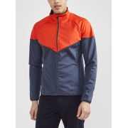 Craft Glide Block Jacket – Geacă softshell de schi fond - Portocaliu