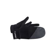 Craft ADV Lumen Hybrid Glove – Mănuși de alergare hibride reflectorizante - Negru