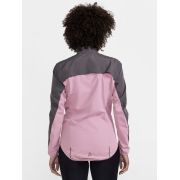 Craft Core Endur Hydro Jacket W – Geacă de ploaie de ciclism - Roz cu gri