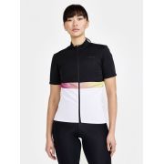 Craft Core Endur Jersey W – Tricou de ciclism - Negru cu alb