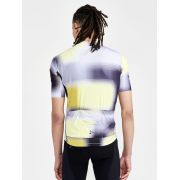 Craft ADV Aero Jersey – Tricou de ciclism aero ultraușor - Gri închis cu galben