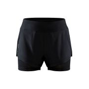 Craft ADV Essence 2-IN-1 Shorts W – Pantaloni scurți de antrenament 2 în 1 - Negru