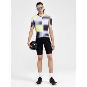 Craft ADV Aero Jersey – Tricou de ciclism aero ultraușor - Gri închis cu galben