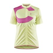 Craft Core Endur Logo Jersey W – Tricou de ciclism cu logo - Galben