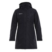 Craft Parka Jacket W – Parka matlasată izolată - Negru