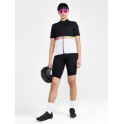 Craft Core Endur Jersey W – Tricou de ciclism - Negru cu alb