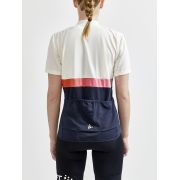 Craft Core Endur Jersey W – Tricou de ciclism - Alb/gri cu albastru închis