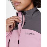 Craft Core Endur Hydro Jacket W – Geacă de ploaie de ciclism - Roz cu gri