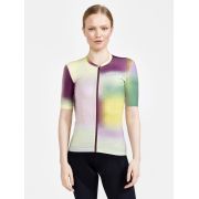 Craft ADV Aero Jersey W – Tricou de ciclism aero ultraușor - Verde cu mov